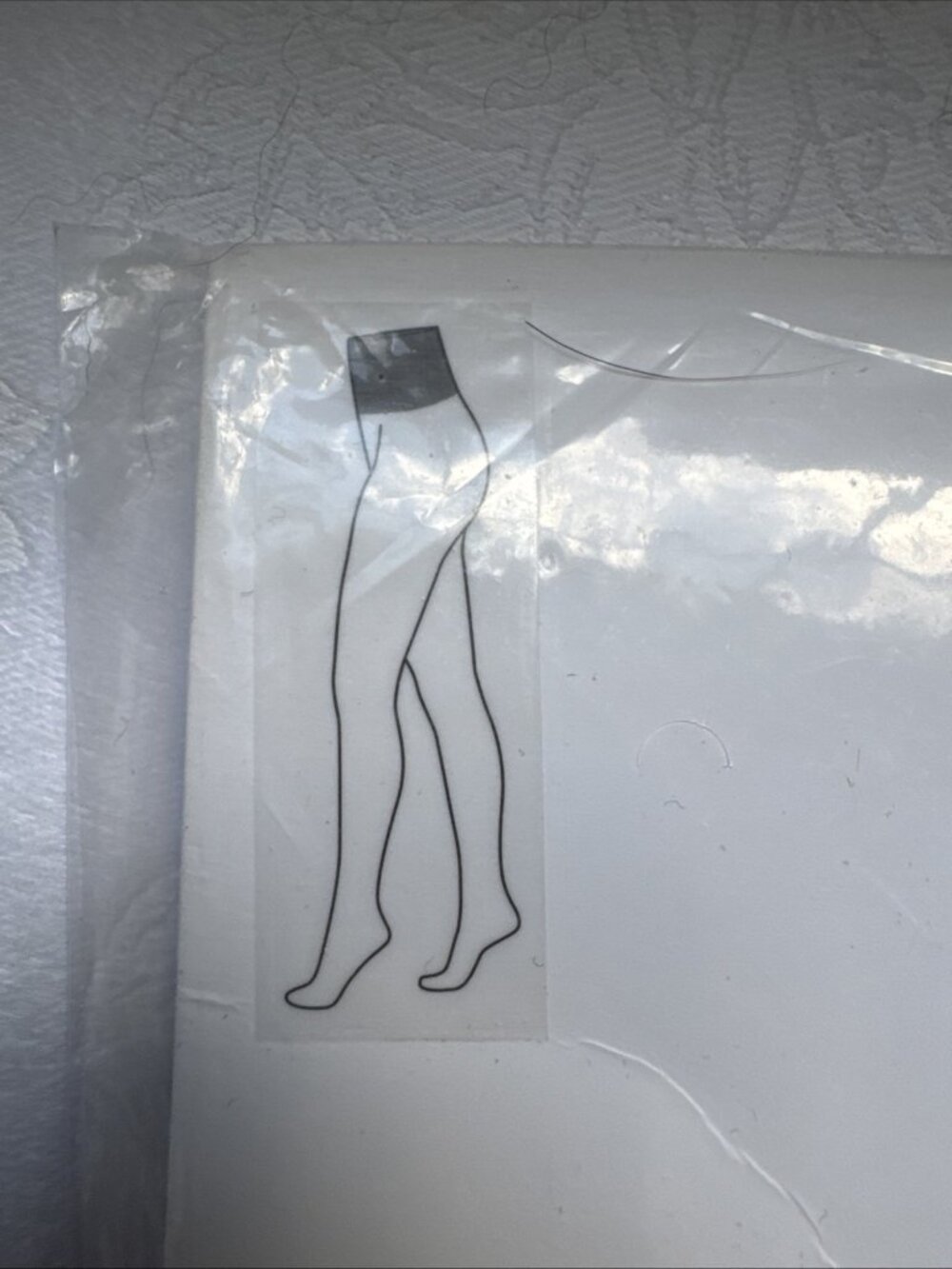 Nordstrom High Waist Sheer Tights Pantyhose Black 30 Denier Size M/L NEW